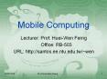 Mobile Computing PowerPoint PPT Presentation