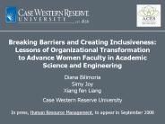 Breaking Barriers and Creating Inclusiveness