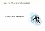 Handout Manajemen Keuangan