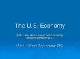 The U.S. Economy PowerPoint PPT Presentation