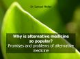 Why is alternative medicine so popular PowerPoint PPT Presentation