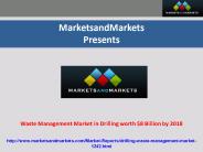 Drilling Waste Management Market