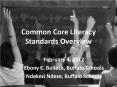 Common Core Literacy Standards Overview PowerPoint PPT Presentation