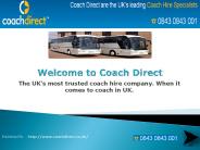 Coach Travel UK - Coach Hire Manchester