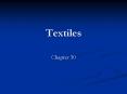 Textiles PowerPoint PPT Presentation