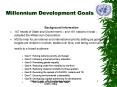 Millennium Development Goals PowerPoint PPT Presentation