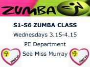 S1-S6 ZUMBA CLASS