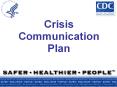 Crisis Communication Plan PowerPoint PPT Presentation