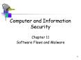 Computer and Information Security PowerPoint PPT Presentation