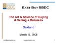 East Bay SBDC