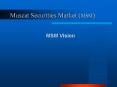 Muscat Securities Market (MSM) PowerPoint PPT Presentation