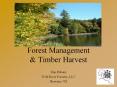 Forest Management PowerPoint PPT Presentation