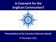 A Covenant for the Anglican Communion? PowerPoint PPT Presentation
