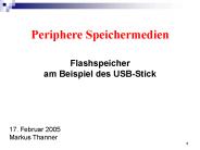 Periphere Speichermedien