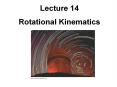 Rotational Kinematics PowerPoint PPT Presentation