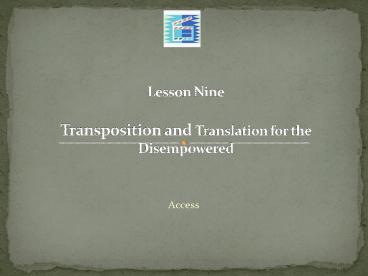 presentation player overlay