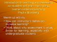 Introduction to teaching and assessing so students will learn more using learner-centered teaching Phyllis Blumberg PowerPoint PPT Presentation
