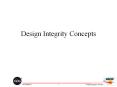 Design Integrity Concepts PowerPoint PPT Presentation