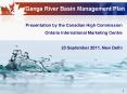 Ganga River Basin Management Plan PowerPoint PPT Presentation
