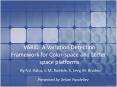 VARiD: A Variation Detection Framework for Color-space and Letter-space platforms PowerPoint PPT Presentation