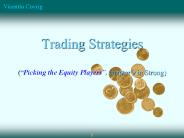 Trading Strategies