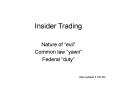 Insider Trading PowerPoint PPT Presentation