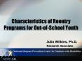 Characteristics of Reentry Programs for Out-of-School Youth PowerPoint PPT Presentation