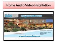audio video scottsdale - cleanmediaav.com