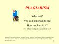 PLAGIARISM PowerPoint PPT Presentation