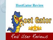 HostGator Review - Hosting With HostGator