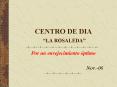 CENTRO DE DIA  PowerPoint PPT Presentation
