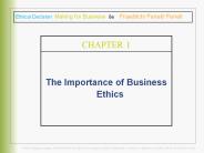 The Importance of Business Ethics