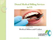 Dental Medical Billing Company Services