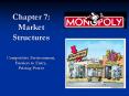 Chapter 7: Market Structures Competitive Environment, Barriers to Entry, Pricing Power PowerPoint PPT Presentation