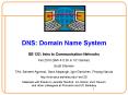 DNS: Domain Name System PowerPoint PPT Presentation