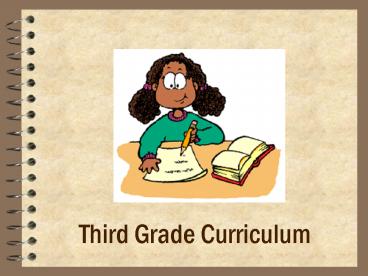Third Grade Curriculum