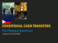 CONDITIONAL CASH TRANSFERS PowerPoint PPT Presentation