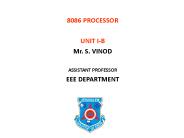 8086 PROCESSOR
