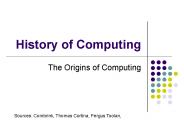 History of Computing