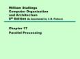 William Stallings Computer Organization and Architecture 8th Edition As Annotated by C.R. Putnam PowerPoint PPT Presentation