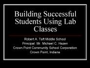 Building Successful Students Using Lab Classes