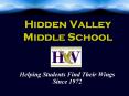 Hidden Valley Middle School PowerPoint PPT Presentation