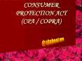 CONSUMER PROTECTION ACT  (CPA / COPRA) PowerPoint PPT Presentation