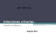 Infecciones urinarias .