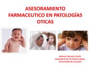 ASESORAMIENTO FARMACEUTICO EN PATOLOG