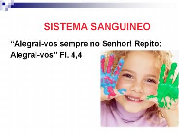 SISTEMA SANGUINEO