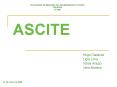 ASCITE PowerPoint PPT Presentation