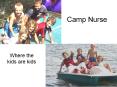 Camp Nurse PowerPoint PPT Presentation