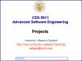 CEN 5011 Advanced Software Engineering PowerPoint PPT Presentation