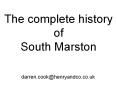 The complete history of South Marston PowerPoint PPT Presentation